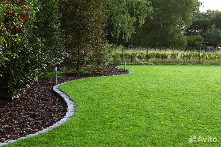 Газон под ключ. Рулонный газон