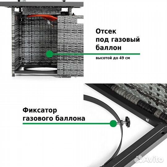 Уличный газовый обогреватель Aesto A-21T