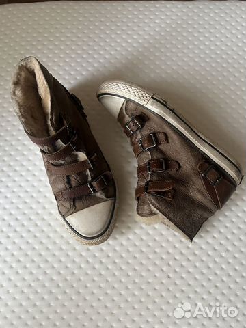 Кеды женские Ash оригинал зимние с мехом купить в Москве | Личные вещи ...