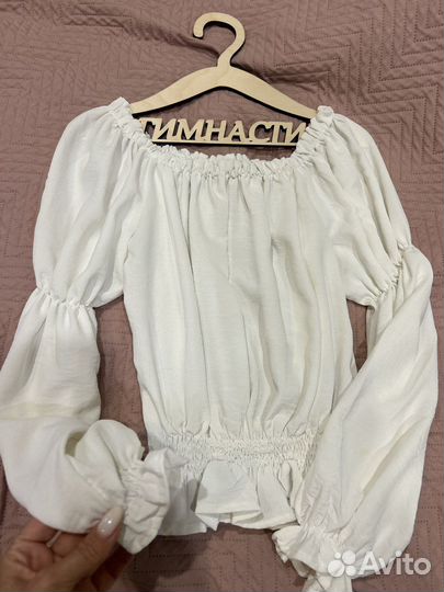 Блузка школьная нарядная 140