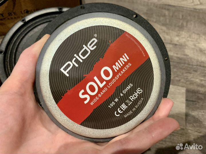 Колонки Pride Solo Mini 6,5 4 Ом