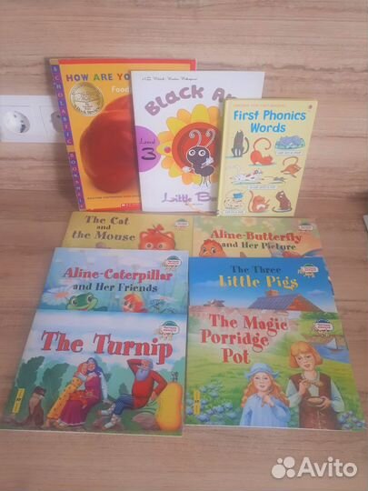 Книги на английском для детей - 9 шт - Цена за Все