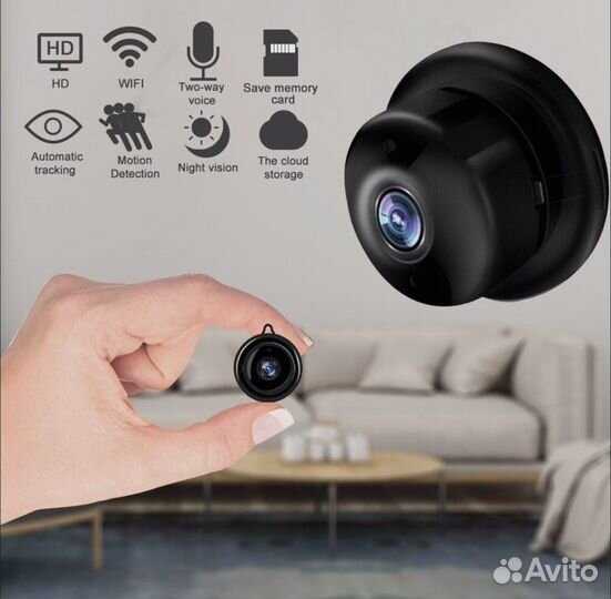 Мини камера видеонаблюдения