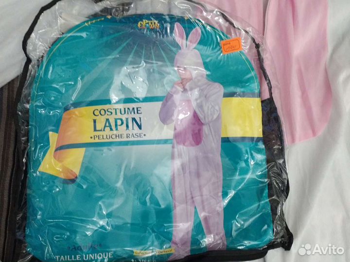 Кигуруми зайчика на взрослого