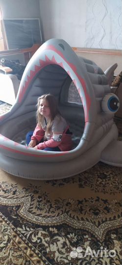 Детский надувной бассейн intex