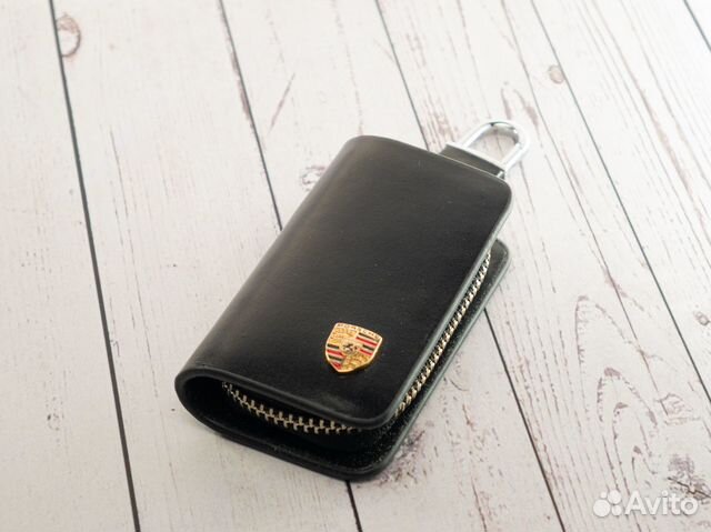 Кожаная ключница Porsсhe