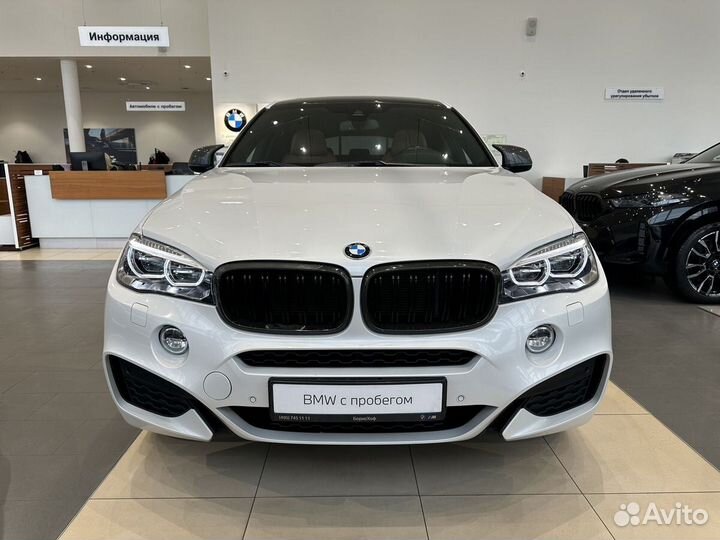 BMW X6 3.0 AT, 2018, 98 386 км