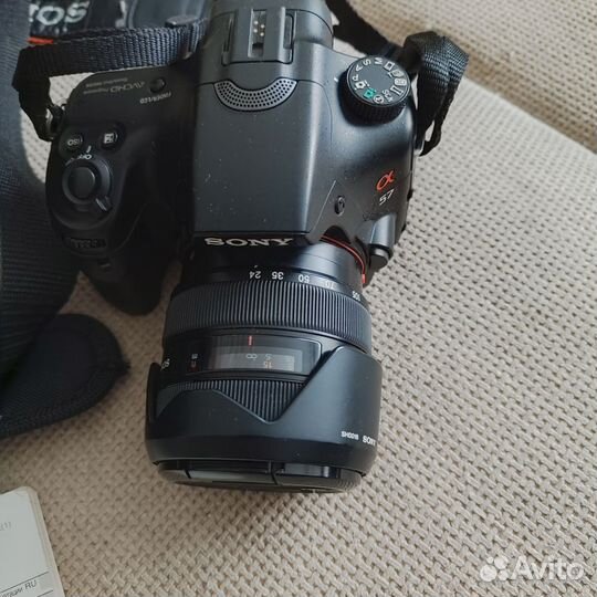 Зеркальный фотоаппарат sony alpha slt-a57