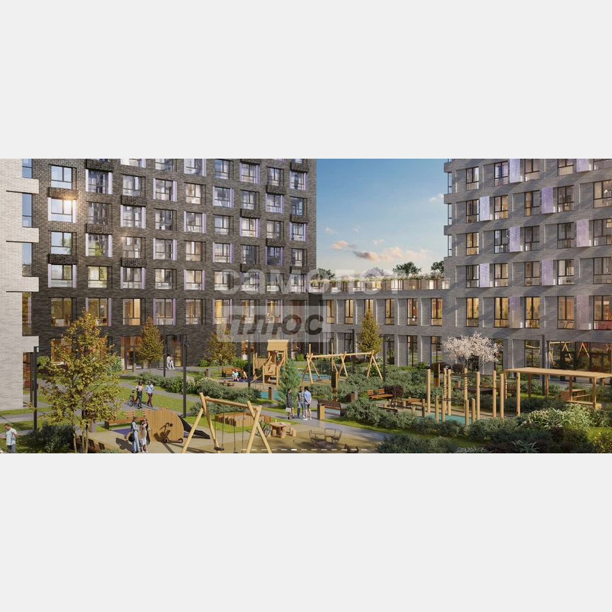 2-к. апартаменты, 40,4 м², 3/6 эт.