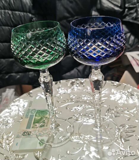 Хрустальные фужеры