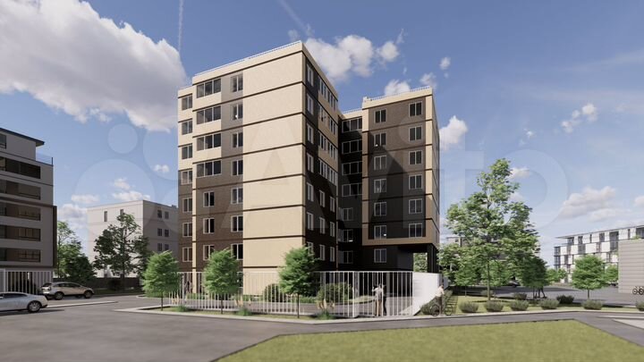 2-к. квартира, 68 м², 7/8 эт.