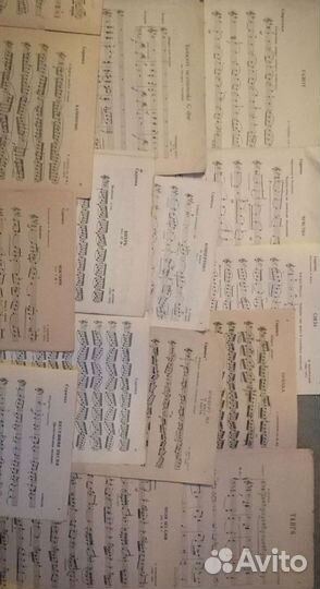 Ноты для скрипки (уровень - муз.школа, муз.колледж