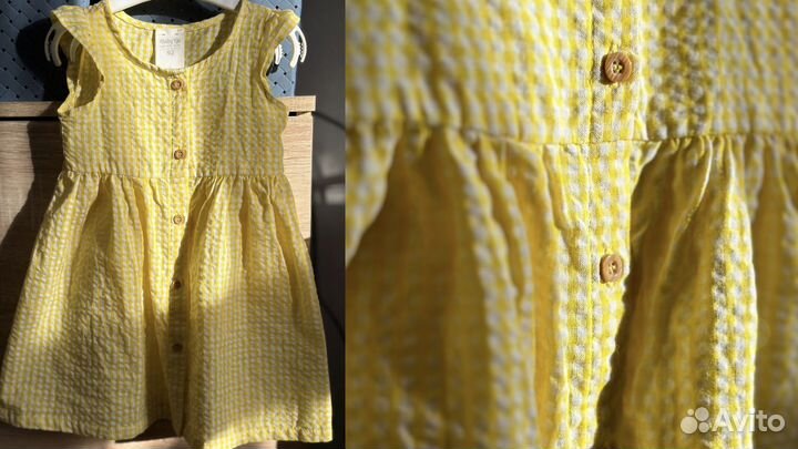 Платья для девочки 80/86 (девять платьев)