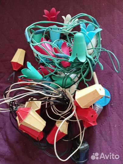 Елочная гирлянда СССР