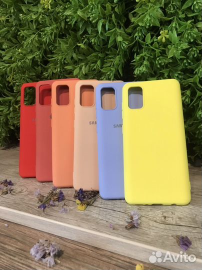 Чехол силиконовый Samsung A41