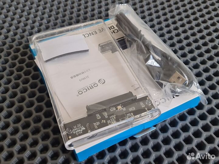 Корпус адаптер внешний для жёсткого диска 2.5 3.5