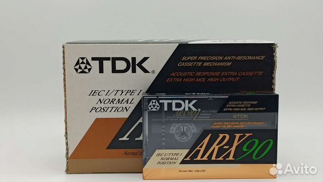 Новая, аудиокассета TDK с лентой type I объявление продам