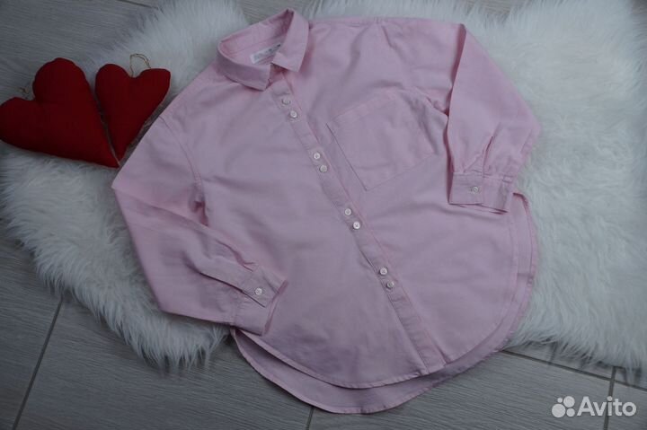 Суперская рубашка zara 10-140,оверсайз