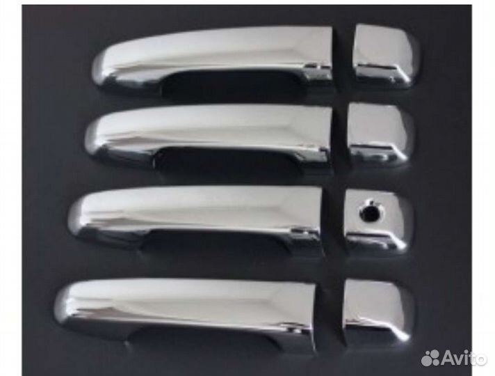 Хромированные накладки (пластик) Prado 150