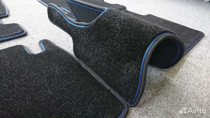 Автоковрики для LADA (ваз) Niva (Нива), чёрные