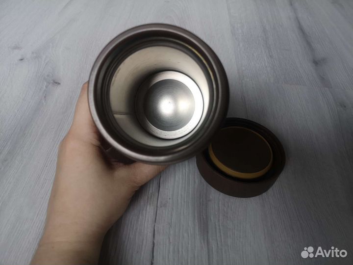 Термос коричневый для еды LA playa 0.5 л