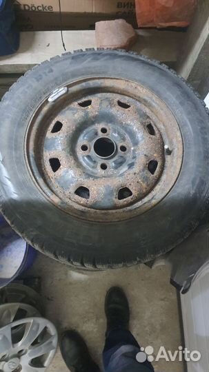 Колеса r 14 зимние бу 185 65