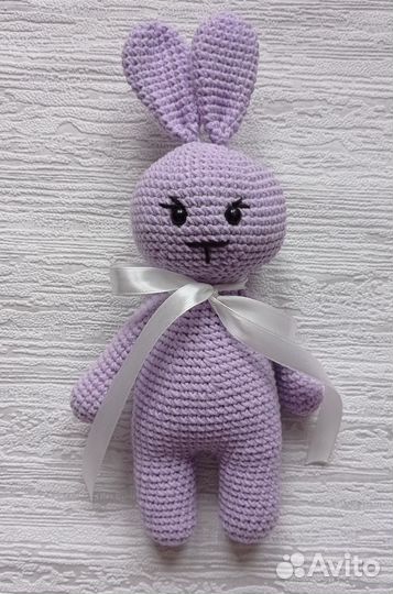 Вязаный заяц Ручная работа