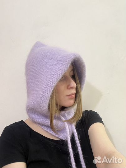 Капор из пуха норки