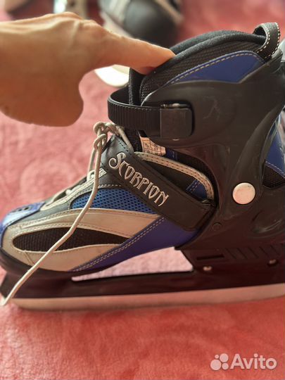 Коньки хоккейные