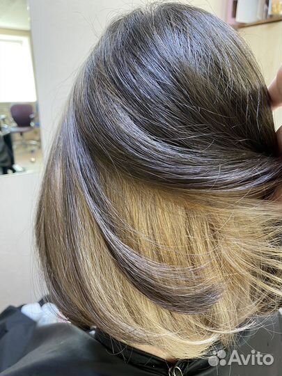 Услуги парикмахера окрашивание