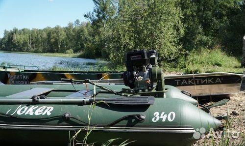 Мотор болотоход Бурлак-М2 6,5 лс