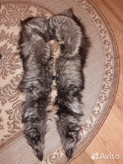 Воротник из песца