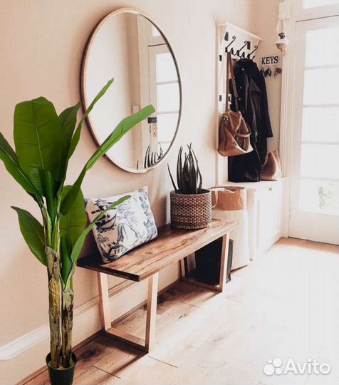 Пальма, банановое дерево, стрелиция искусственные