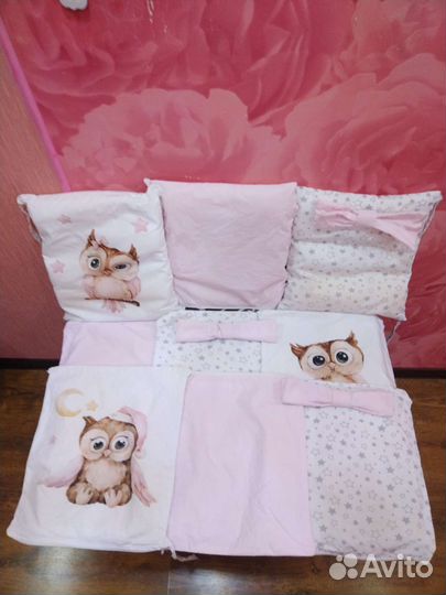 Бортики в кроватку бу