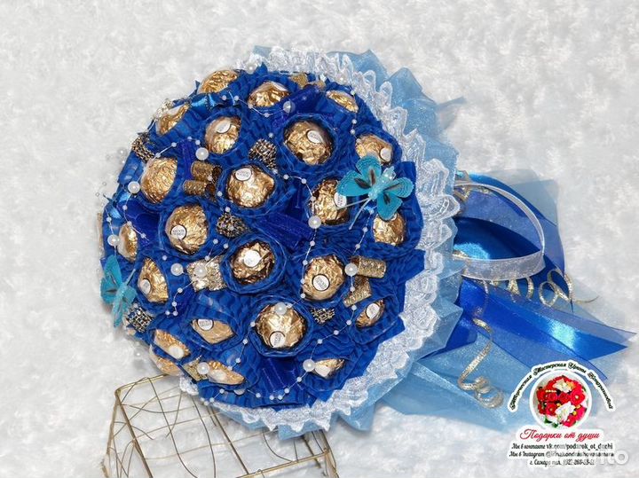 Букет из конфет, рафаэлло