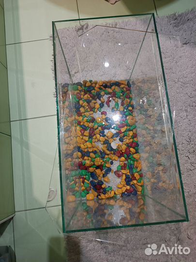 Аквариум прямоугольный с крышкой