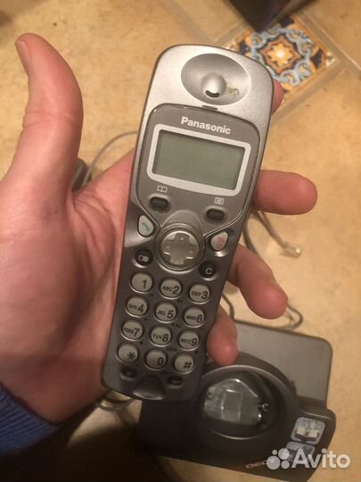 Радиотелефон Panasonic kx-tcd420rum