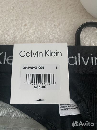 Трусы стринги женские Calvin Klein оригинал