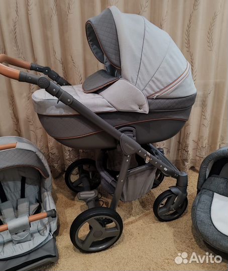 Коляска Adamex Avanti 3 в 1.Как новая