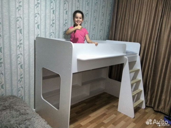 Детская кровать чердак