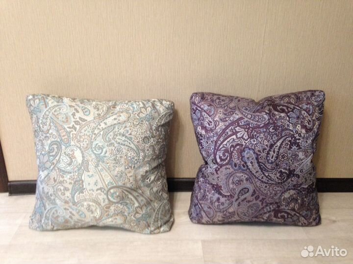 Декоративные подушки с чехлами 50х50