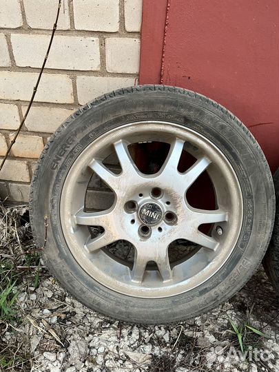 Литье Рио Солярис с резиной Michelin 195/55R16