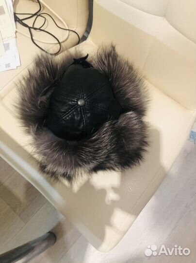 Шапка ушанка женская натуральная