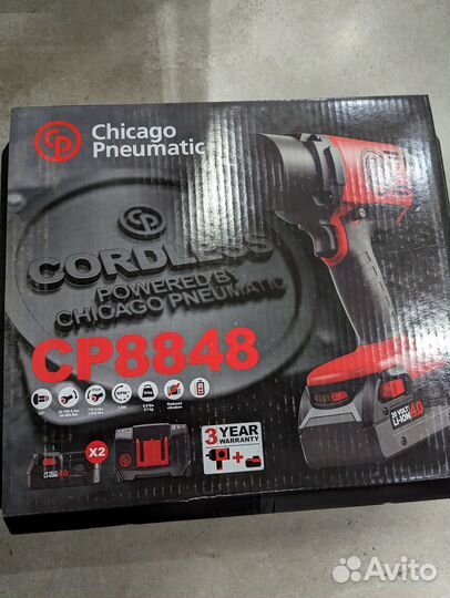 Аккумуляторный гайковерт 1/2