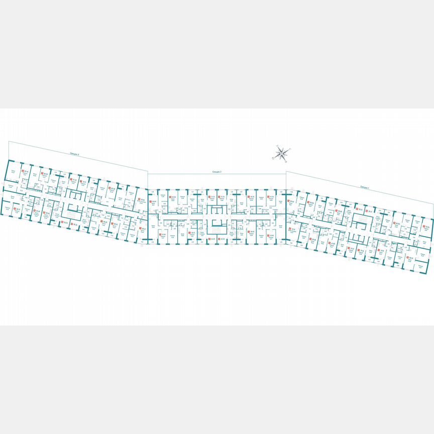 3-к. квартира, 69,8 м², 4/18 эт.