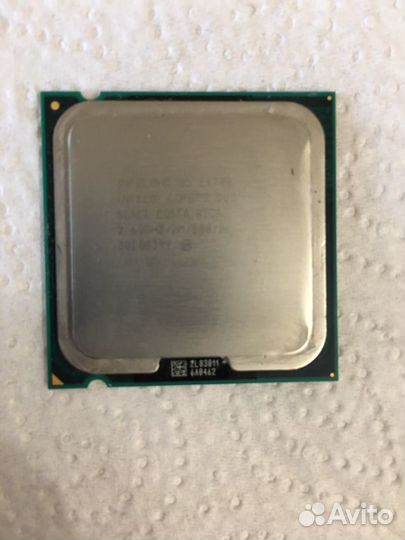 Процессор intel core 2 duo 4700, 2,6 Ghz
