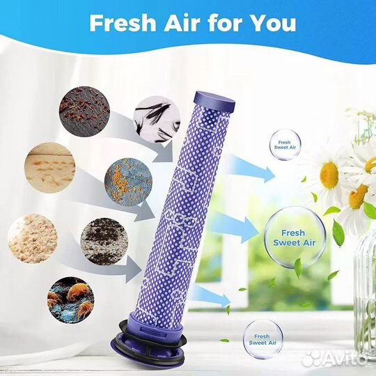 Фильтр Dyson V6 V7 V8 SV10 SV11