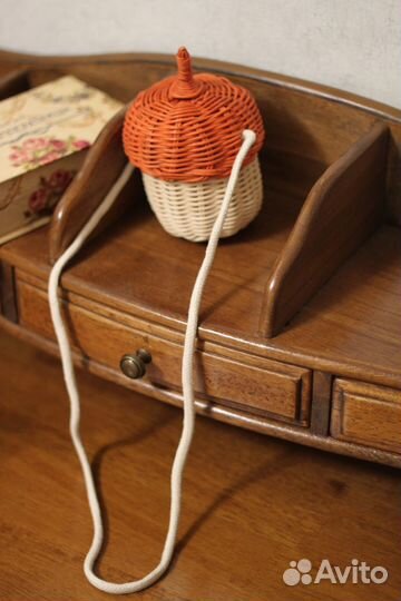 Плетеная сумочка для маленькой модницы