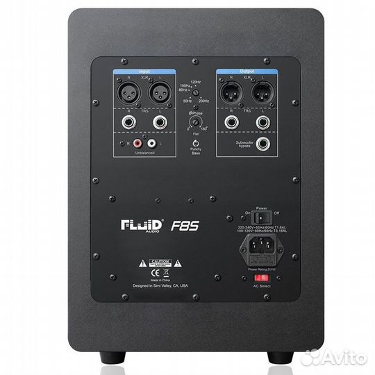 Студийный сабвуфер Fluid Audio F8S