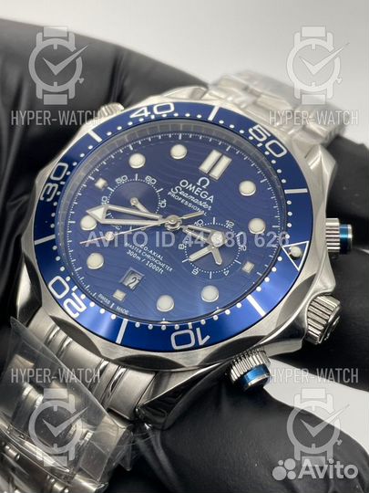 Часы Omega Seamaster Diver 300m Chronograph 44 mm